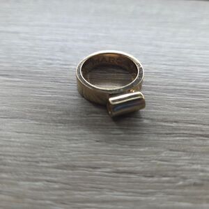 Marc by Marc Jacobs Gold Cylinder Accent Band